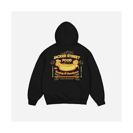 JACKER HOT DOGGY HOODIE BLACK