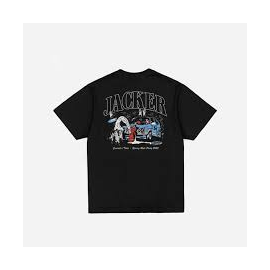 JACKER RATS PARTY T-SHIRT BLACK