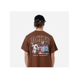 JACKER RATS PARTY T-SHIRT BROWN