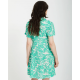 VOLCOM FA ALIX SHIRT DRESS JADE