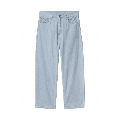 CARHARTT LUCAS PANT 100% COTTON BLUE BLEACHED